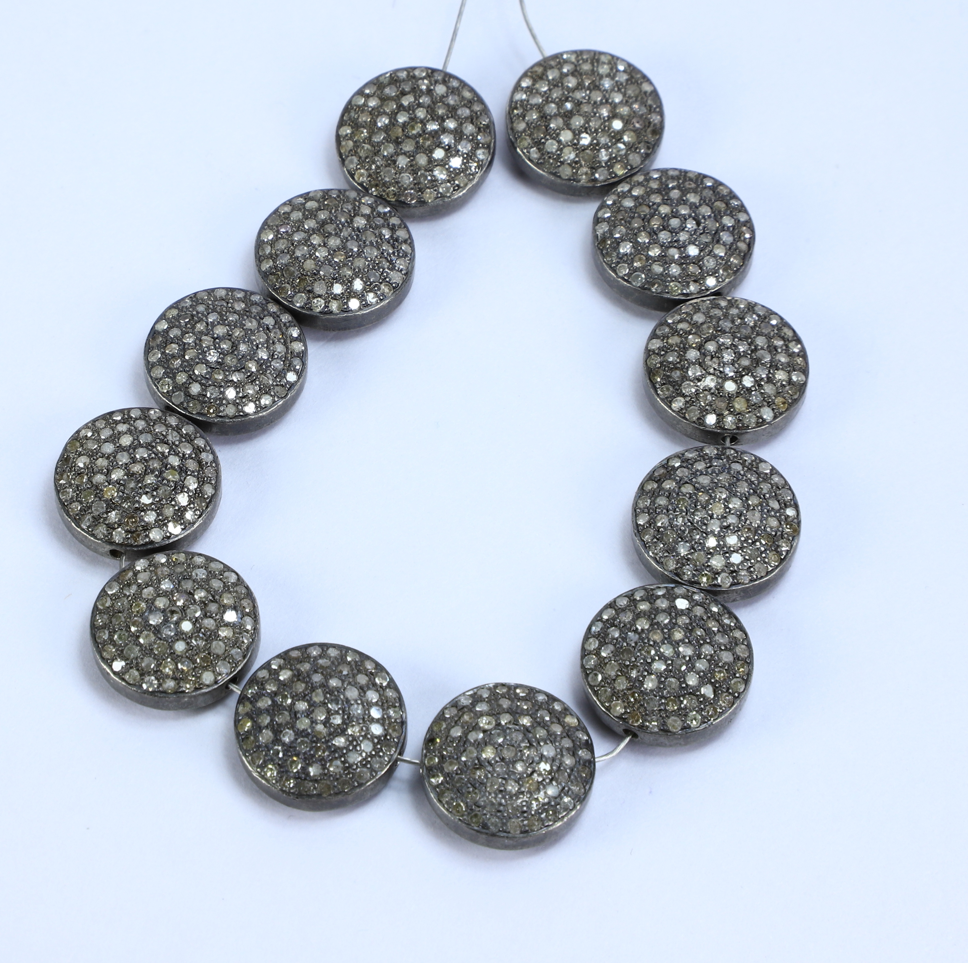 flat sided beads