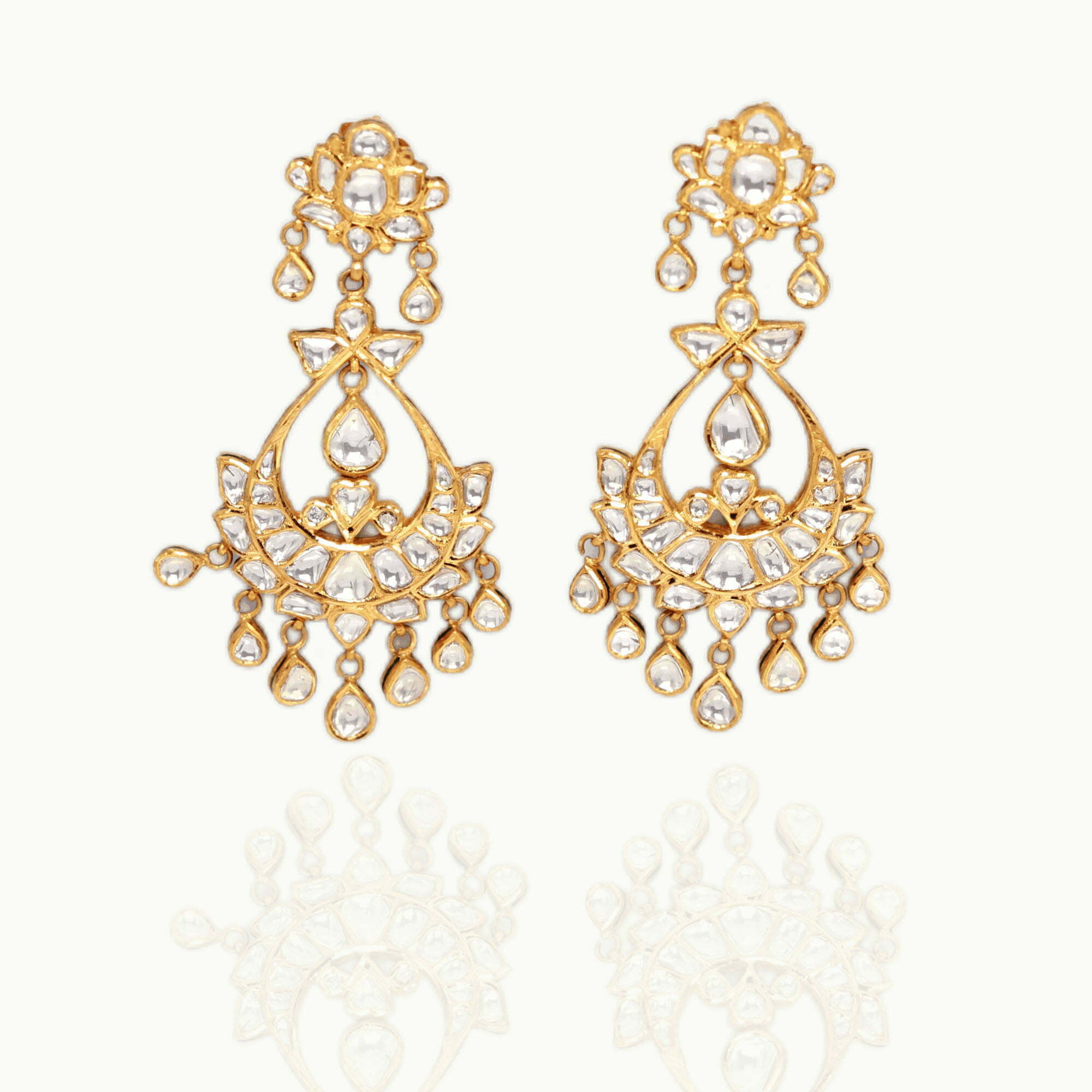 Buy fally jewllery, Women's Long Earrings| Suited For Party Wedding Festive  For Women (Yellow Gold) Online at Best Prices in India - JioMart.