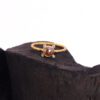 Colored Diamond Ring in 18k Gold