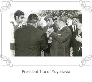 PRESIDENT TITO OF YUGOSLAVIA TEMPUS GEMS