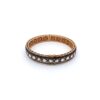 Bangle in 14k Gold and 925 Sterling Silver with Pave and Rosecut Diamonds - Image 4