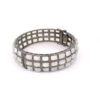 Rainbow Moonstone and Pave Diamond Bangle in 925 Sterling Silver - Image 8