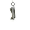 Pendant in 925 Sterling Silver with Pyrite Gemstone and Pave Diamonds - Image 3