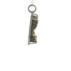 Pendant in 925 Sterling Silver with Pyrite Gemstone and Pave Diamonds - Image 5