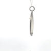 Om Design Brass Coin Charm Pendant in 925 Sterling Silver with Pave Diamonds - Image 3